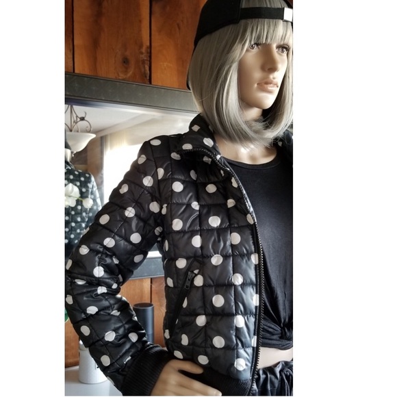 adidas Originals Polka Dot Puffer Jacket - Picture 3 of 8